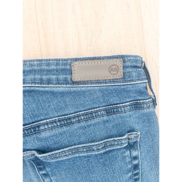 AG for Anthropologie Stevie Ankle Button Up Straight Leg Jeans Size 26 R - Picture 4 of 8